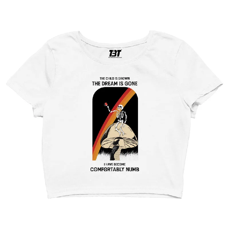 Mega Sale Pink Floyd Crop Top - Comfortably Numb