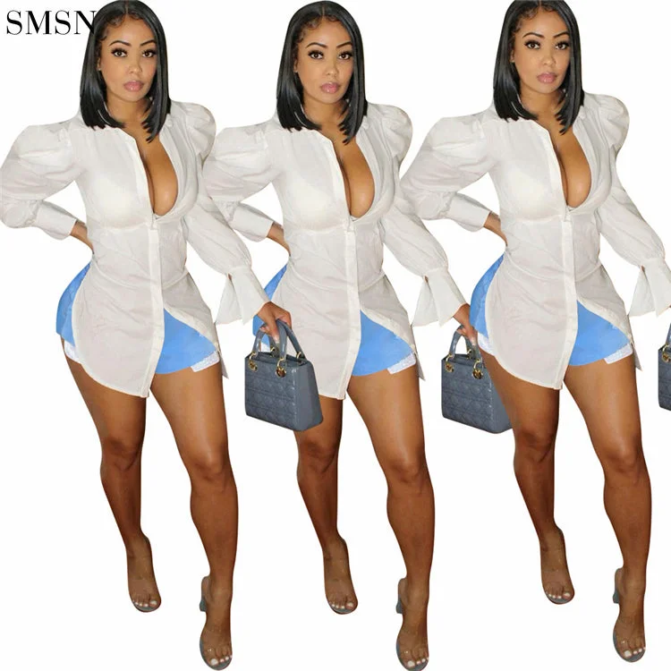 Weekend Deals That Impress New Trendy White V-Neck Shirt With Irregular Hem Tops Long Sleeve T Shirt Women Weekend Deals That Impress New Trendy White V-Neck Shirt With Irregular Hem Tops Long Sleeve T Shirt Women