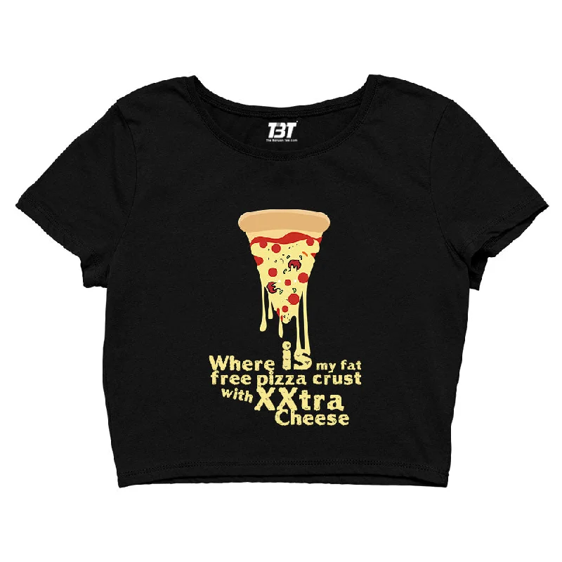 Price Break Friends Crop Top - Joey's Fat Free Pizza