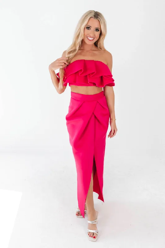 Weekend Specials to Relish Kick It With Ken Set - Hot Pink