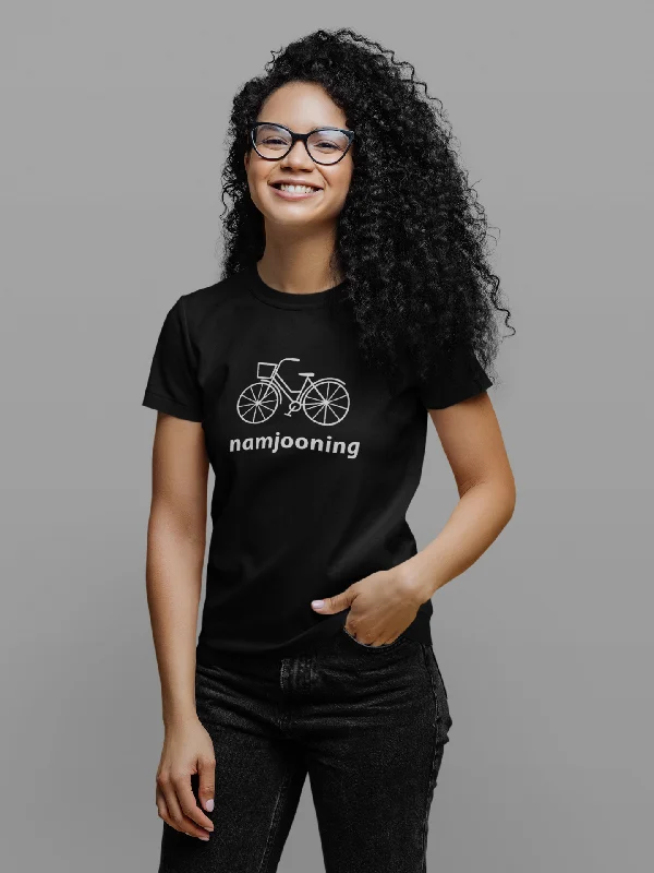 Crazy Deals Namjooning Bicycle: BTS - Half-sleeve T-shirts
