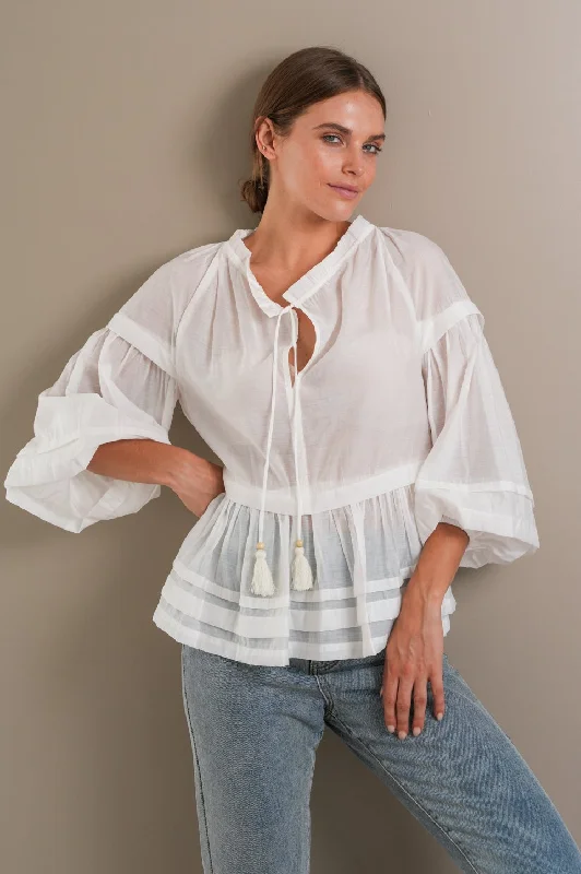 Special Discount CHARLI BLOUSE - Milk