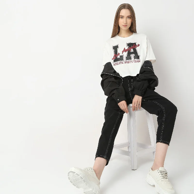 Shop and Save Boxy Fit Graphic T-Shirt