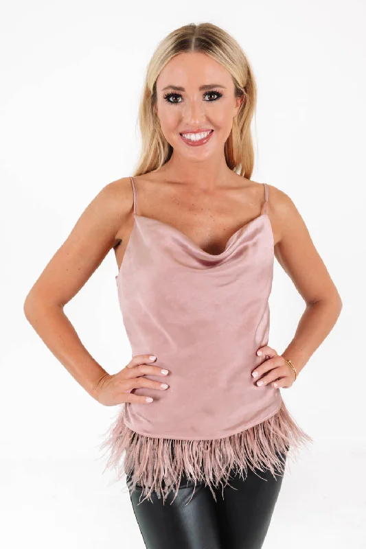 Now or Never This Love Top - Mauve