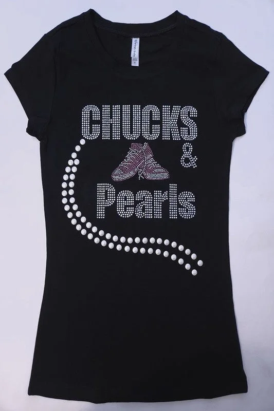 Huge Discounts Pearls & Rhinestone Chucks & Pearls