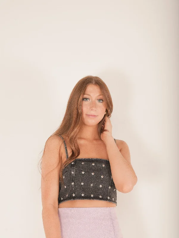 Price Smash Luna Star Crop Top