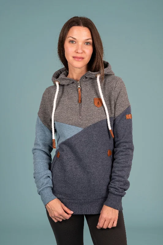 Bargain Prices Roxy Petrol Mix Half-Zip Hoodie