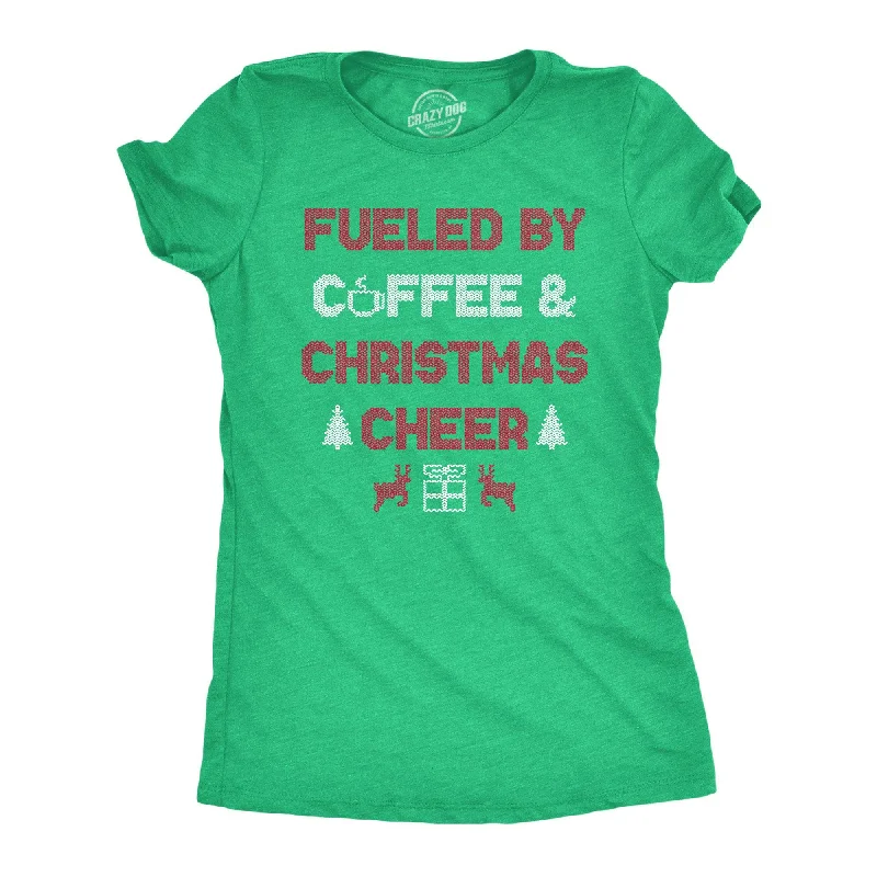 Final Markdown Fueled By Coffee And Christmas Cheer Women's T Shirt