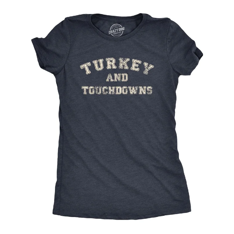 Weekend Savings Bonanza Turkey And Touchdowns Women's T Shirt