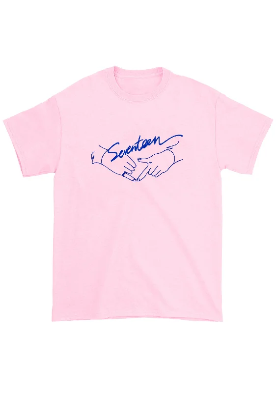 Weekend Steals Await Hand Gesture Svt Kpop Chunky Shirt