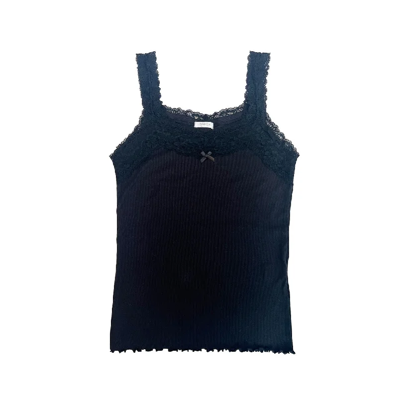 Weekend Deals That Wow Front Lace Tank Top