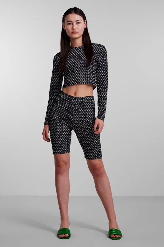 Discount Days Ammi Long Sleeve Top - Black