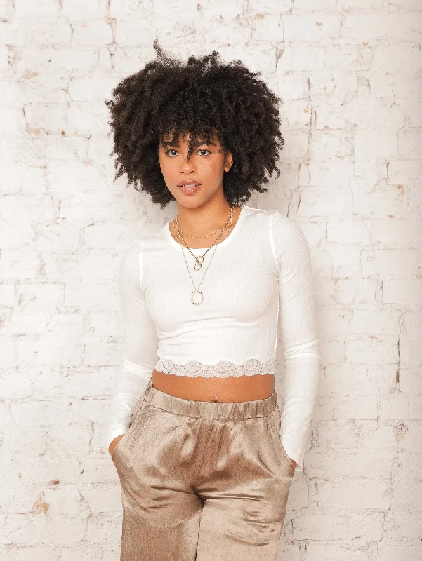 Weekend Deals to Make You Happy Destiny Long Sleeve Crop