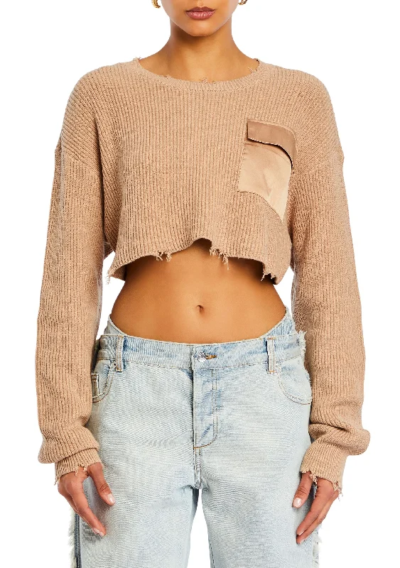 Sale Event Cropped Devin Sweater