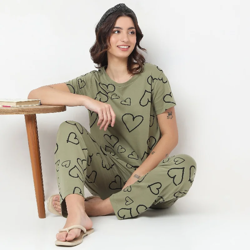 Anniversary Sale Regular Fit Printed Lounge T-Shirt
