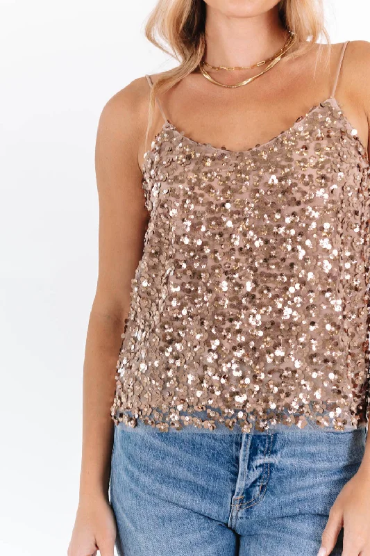 Early Access Begin Again Top - Rose Gold