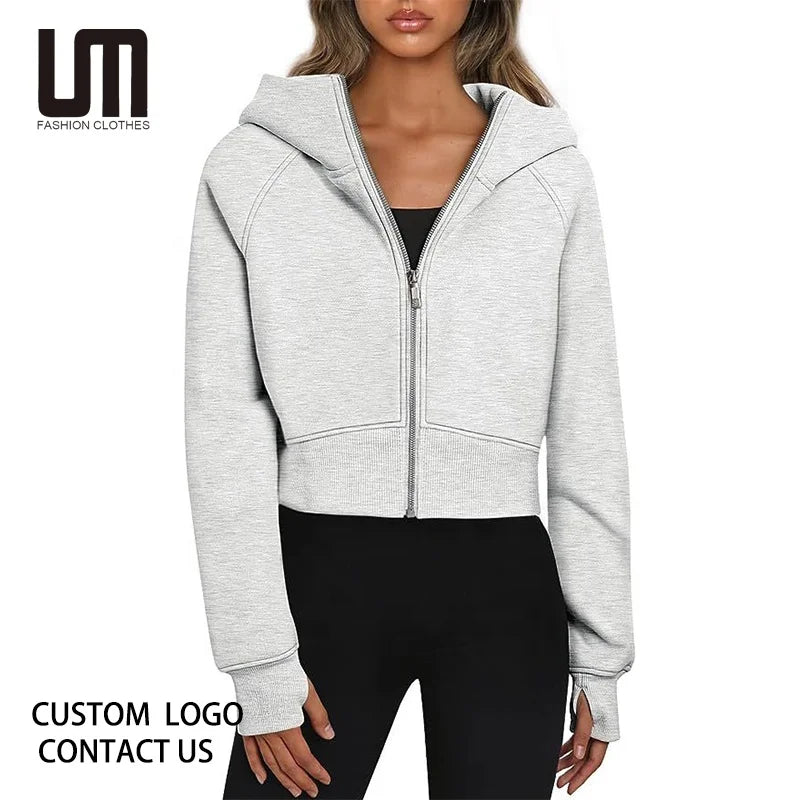 Weekend Discounts to Indulge In Liu Ming Custom Brand Logo 2024 Fall Winter Fashion Women Clothing Casual Long Sleeve Zip Up Hoodie Coat Sweatshirts Weekend Discounts to Indulge In Liu Ming Custom Brand Logo 2024 Fall Winter Fashion Women Clothing Casual Long Sleeve Zip Up Hoodie Coat Sweatshirts