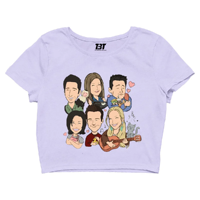 Amazing Deals Friends Crop Top - Best Friends Forever