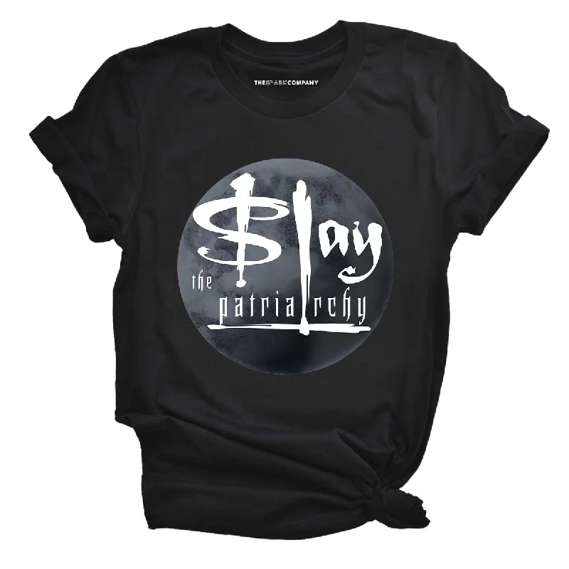 Unwind with Weekend Discounts Patriarchy Slayer Feminist T-Shirt